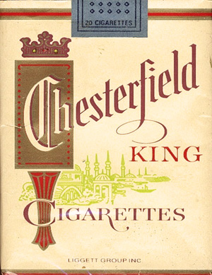Chesterfield cigarettes